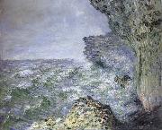 Claude Monet The Sea at Fecamp oil painting